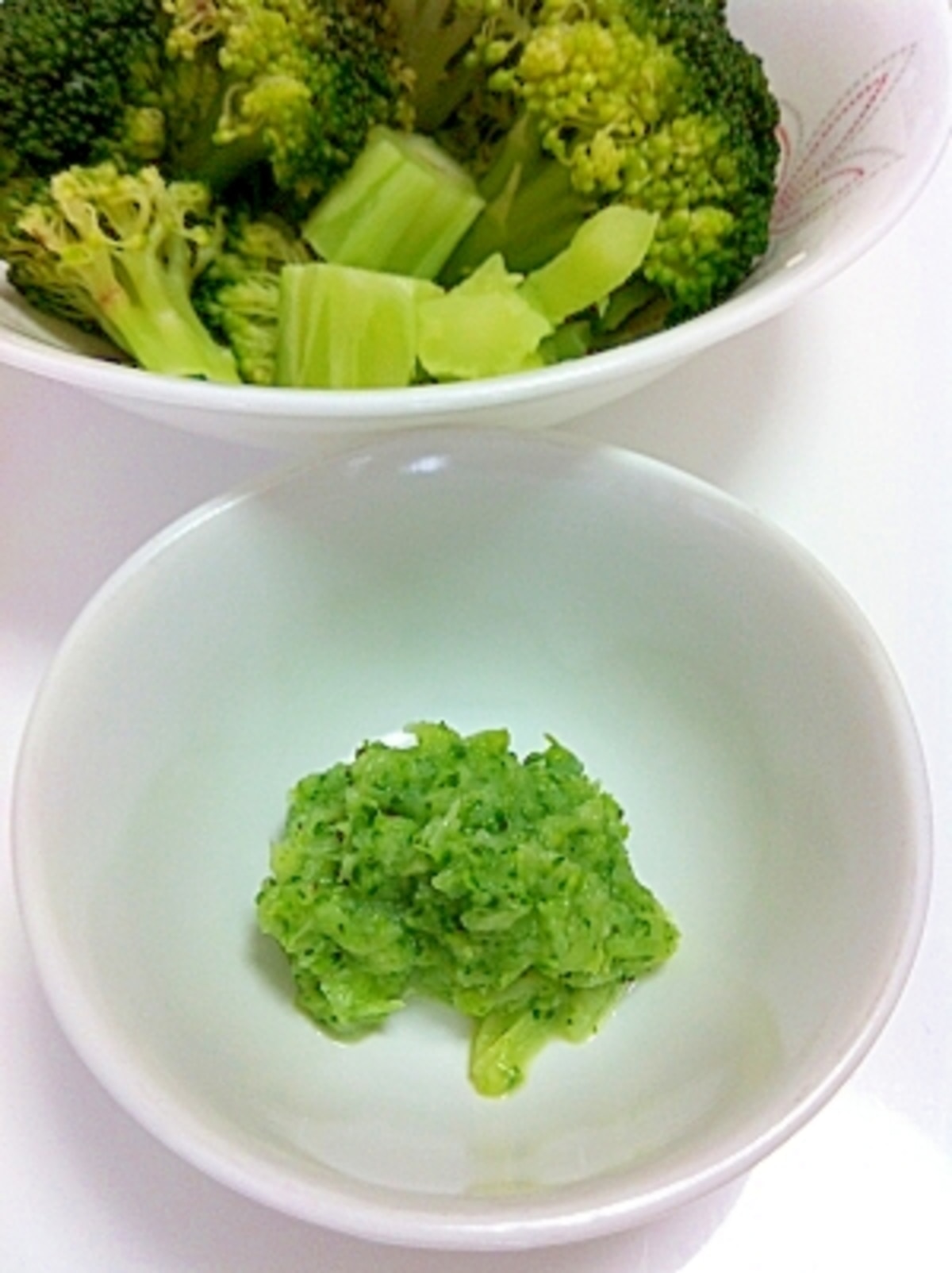 ブロッコリーペースト 離乳食 初期 中期 レシピ 作り方 By まつもろ5500 楽天レシピ ブロッコリーペースト 離乳食 初期 中期 レシピ 作り方 By まつもろ5500 楽天レシピ